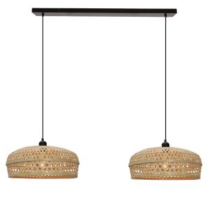 Bamboo pendant light brown, Jennifer
