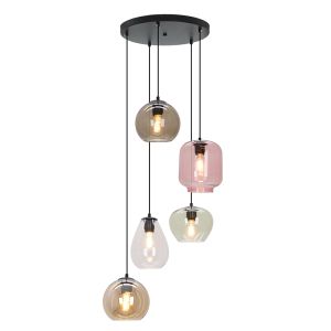 Modern pendant light multicolour, Caia