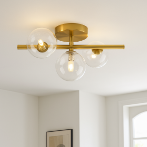 Design ceiling light transparent, Remo