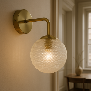 Retro wall light transparent, Johnson