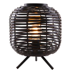 Industrial table lamp black, Pinar, with switch