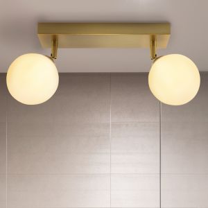 Modern bathroom ceiling light white, Amer, IP44