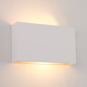 Modern wall light white, Perry