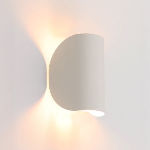 Modern wall light white, Salomon