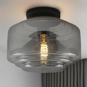 Design flush ceiling light grey, Maret