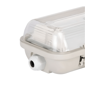 2ft LED Tube Light Fitting - Dura - For 2 Tube Lights - IP65