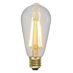 E27 (big) lamp holder 3-step dimmable Atilla, 6,5w 2200K (Extra atmospheric white) IP44