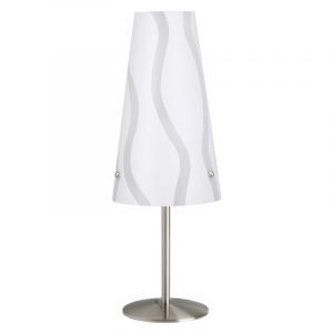 Plastic table lamp white, Nayra