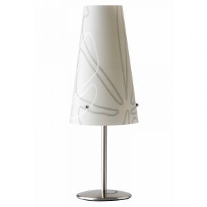 Plastic table lamp grey, Nayra