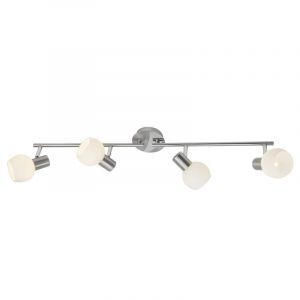 Glass ceiling spotlight chrome, Ronaldo