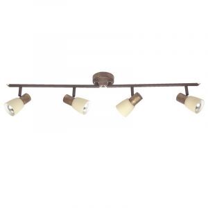 Metal ceiling spotlight copper, Alaya
