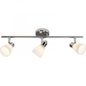 Metal ceiling spotlight chrome, Josefa, IP44