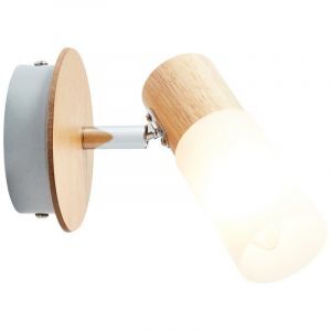 Basic wall spotlight wood, Johailey