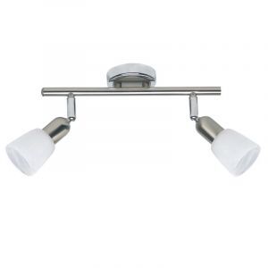 Metal ceiling spotlight chrome, Ingo