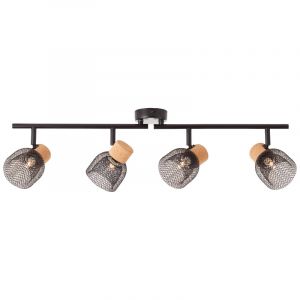 Cork ceiling spotlight black, Kayo