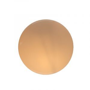 Glass flush ceiling light white, Tren