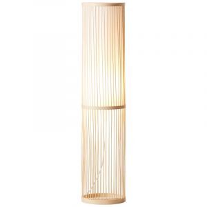 Basic floor lamp wood, Kayra, with switch