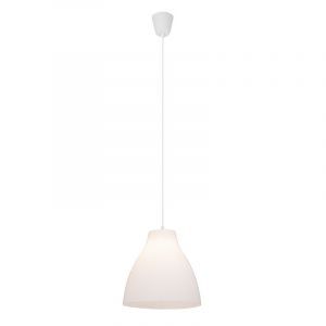 Plastic pendant light white, Paco