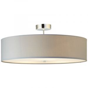 Modern flush ceiling light grey, Tjit