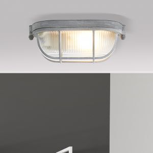 Industrial wall spotlight grey, Kali