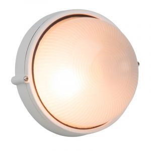 Glass outdoor light white, Trishana, IP44