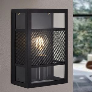 Industrial outdoor light black, Ramla, IP44