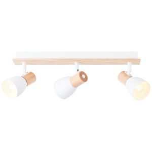 Rustic ceiling spotlight white, Tyrone