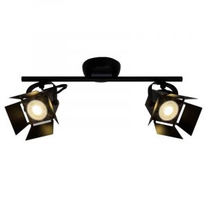 Industrial ceiling spotlight black, Jowenna, 5W, 3000K LED