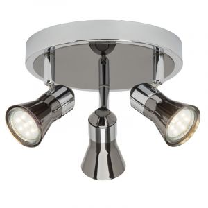 Metal ceiling spotlight chrome, Levijn