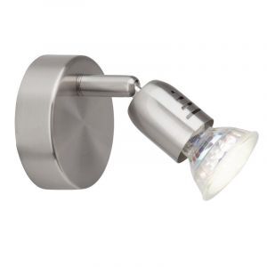 Metal wall light chrome, Hayo