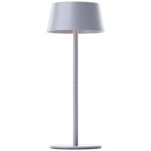 Modern solar outdoor wall light grey, Soumaya, 4W, 3000K LED, IP44, 3-step dimmable
