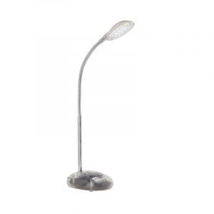 Plastic desk lamp transparent, Marenthe, 2W, 6000K LED, with switch
