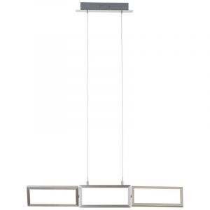 Modern pendant light silver, Sara, 30W, 3000K LED