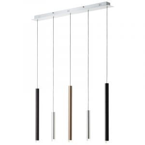 Modern pendant light silver, Olivia, 4W, 3000K LED