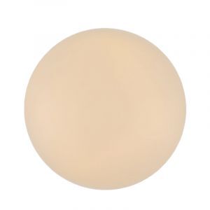 Plastic ceiling light with sensor white, Djalissa, 12W, 3000K LED, IP44