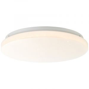 Modern flush ceiling light white, Julie, 18W, 3000K LED