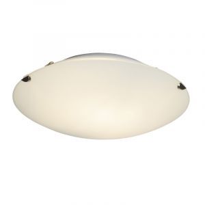 Glass flush ceiling light transparent, Alisson
