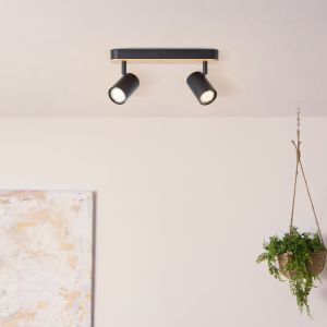 Modern ceiling spotlight brown, Karam