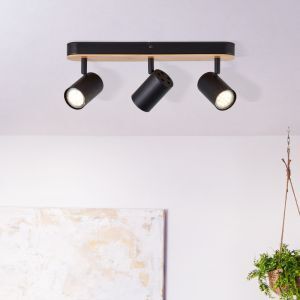Modern ceiling spotlight brown, Karam