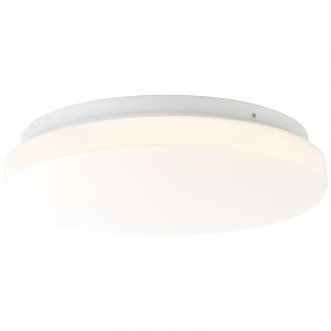 Plastic flush ceiling light white, Julie, 12W, 3000K LED