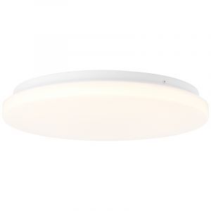 Plastic flush ceiling light white, Julie, 18W, 3000K LED