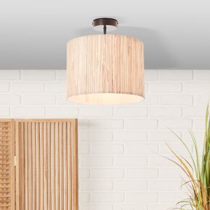 Rustic ceiling light beige, Wenda