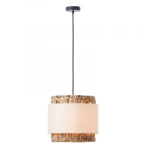 Rustic pendant light brown, Vibeke