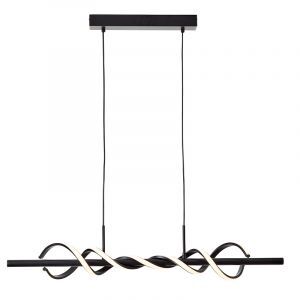 Modern pendant light black, Quang, 20W, 3000K LED