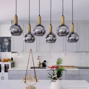 Design pendant light grey, Giada