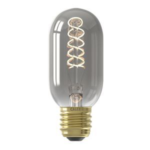 Gray Calex LED Tube lamp, 11 cm, E27, 4W, 1800K, dimmable