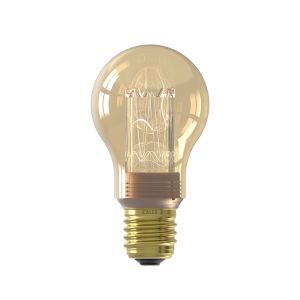 Dimmable Calex E27 LED filament bulb amber, 3,5W, 1800K
