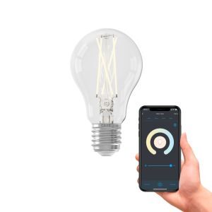 Calex smart LED bulb E27 7W, adjustable light colour