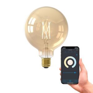 Calex smart LED bulb E27 amber, 7W, 1800-3000K
