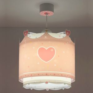 Pink kids pendant light plastic, Queen